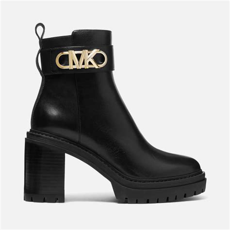 michael kors kadın bot|Michael Kors leather platform boots.